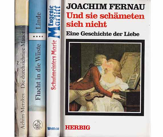 Büchersammlung „Erzählungen“. 4 Titel. 
