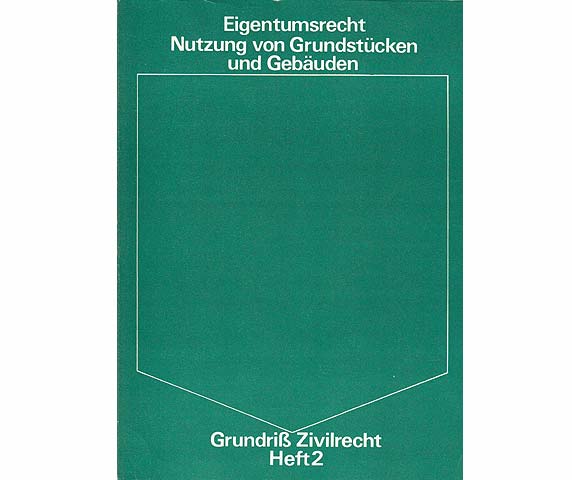 Büchersammlung „Grundfragen des sozialistischen Zivilrechts“. 11 Hefte. 