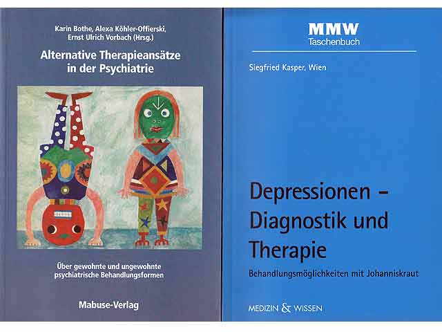 Büchersammlung Thema "Depressionen". 3 Titel. 