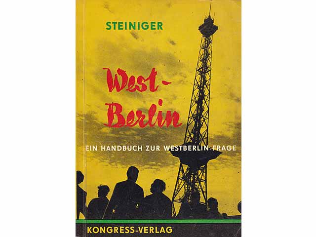 Büchersammlung "Politische Geschichte Berlins" 16 Titel. 