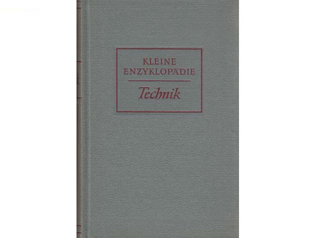 Büchersammlung "Enzyklopädien Technik". 6 Titel. 