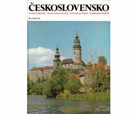 Sammlung "Bildbände Tschechoslowakei". 8 Titel. 
