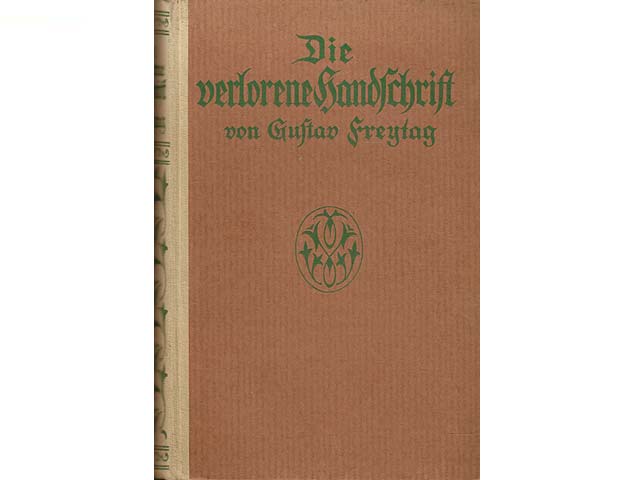 Büchersammlung "Gustav Freytag". 8 Titel. 