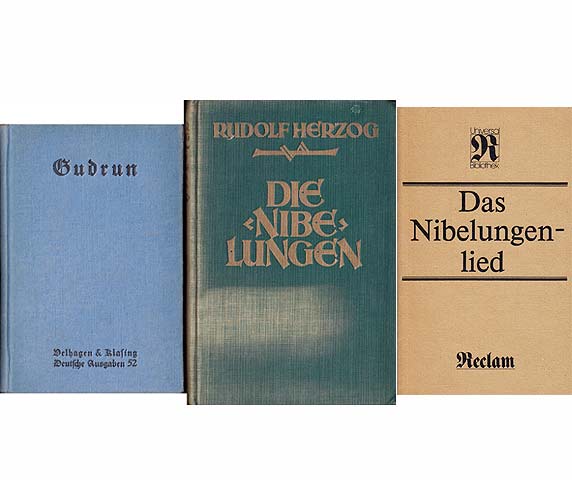 Büchersamnmlung "Deutsche Literatur der frühen Neuzeit". 3 Titel. 