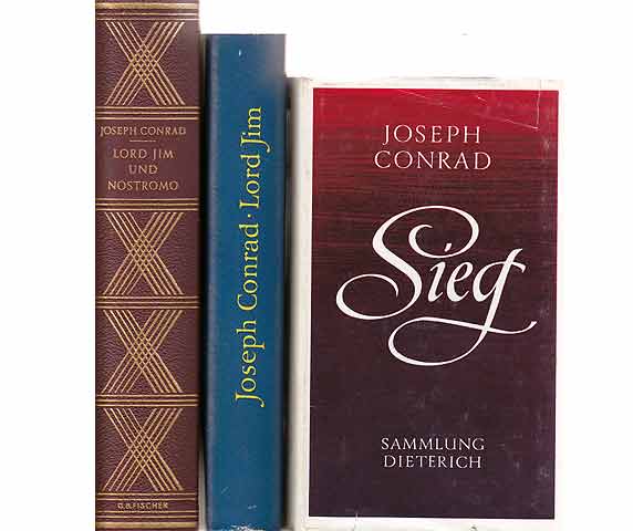 Büchersammlung "Joseph Conrad". 3 Titel. 