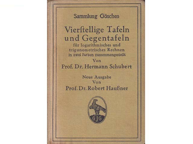 Büchersammlung "Mathematische, physikalische Formelsammlungen". 8 Titel. 