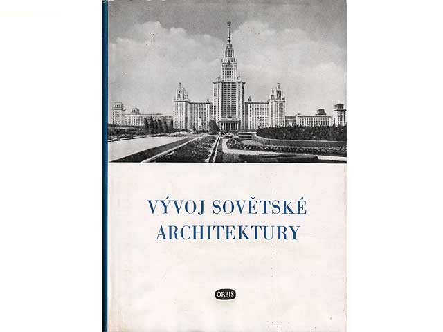 Büchersammlung "Russische-Sowjetische Architektur". 3 Titel. 