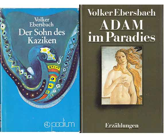 Büchersammlung "Volker Ebersbach". 4 Titel. 