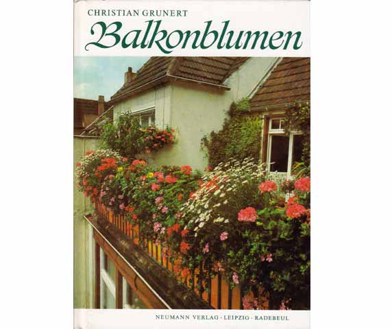 Büchersammlung "Balkonpflanzen" 4 Titel. 
