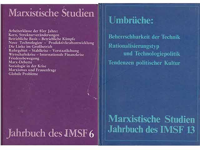 Büchersammlung "Marxistische Studien". 2 Titel. 
