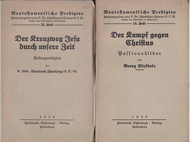 Sammlung „Neutestamentliche Predigten“. 3 Titel. 