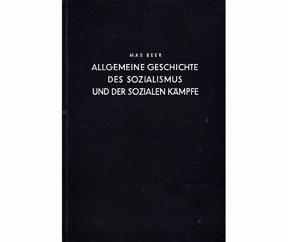 Konvolut "Geschichte des Sozialismus/Sozialutopie“. 4 Titel. 