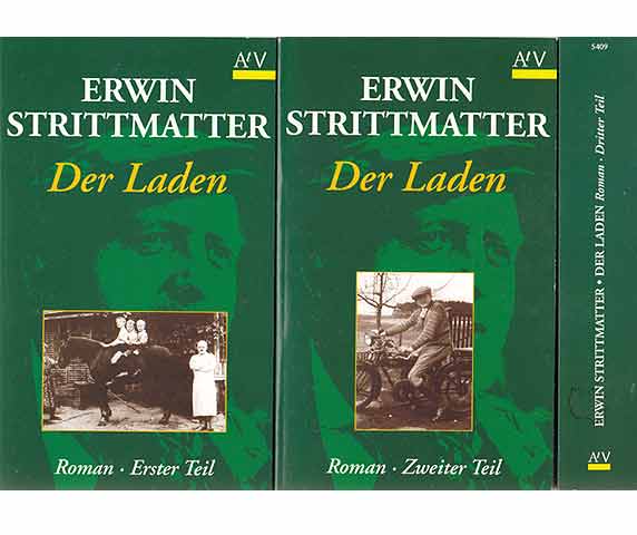 Konvolut „Erwin Strittmatter“. 9 Titel. 