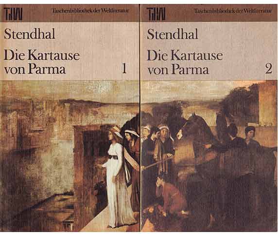 Büchersammlung "Stendhal". 2 Titel (4 Bände). 