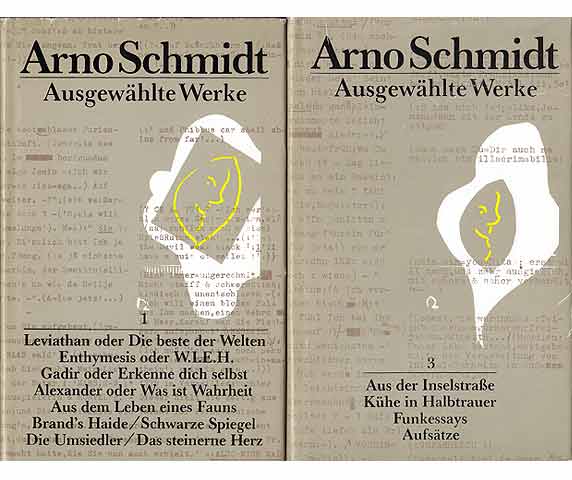 Ausgewählte Werke. Drei Bände. Hrsg. von Chris Hirte. Bände 1 und 3 (ohne Band 2). 1. Auflage