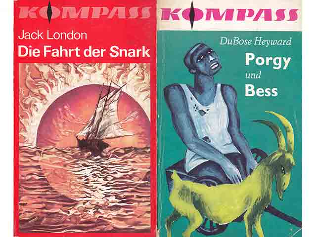 Büchersammlung "Kompass-Bücherei". 13 Titel. 