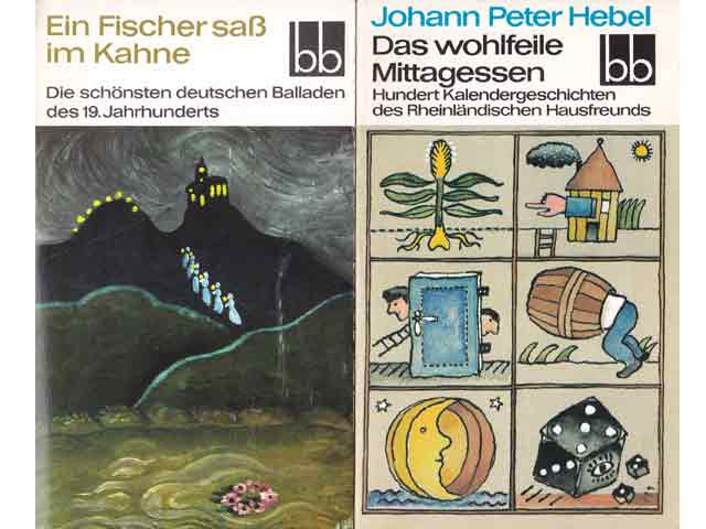 Sammlung "Sagen, Märchen, Balladen". Taschenbücher. bb-Reihe des Aufbau-Verlags. 5 Titel. 
