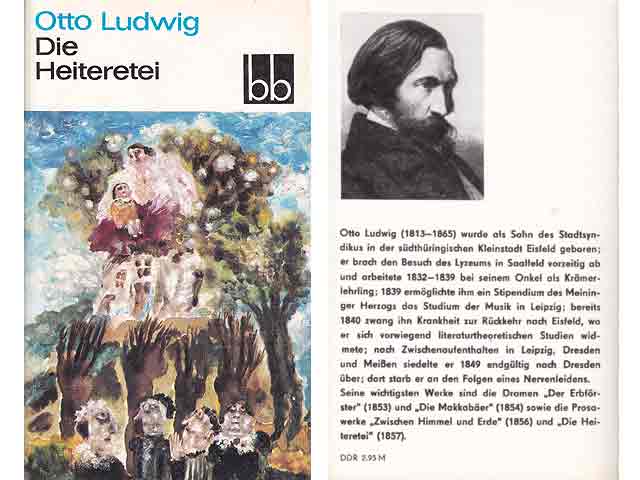 Büchersammlung "Otto Ludwig". 3 Titel. 