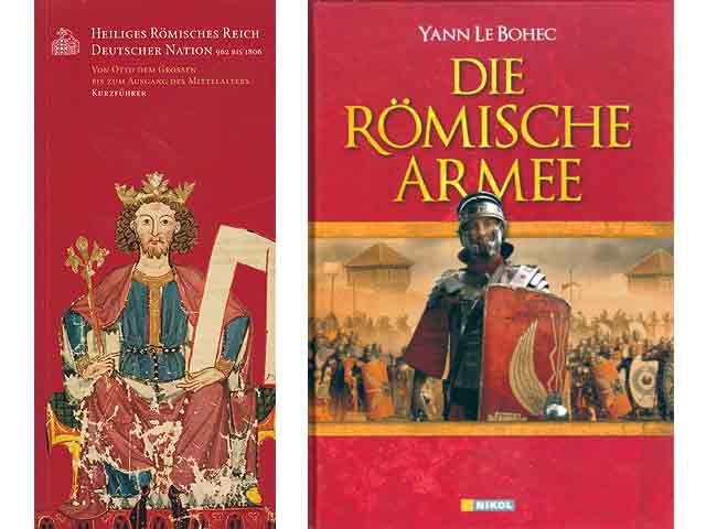 Büchersammlung "Alte Geschichte von der Antike bis zum Mittelalter". 12 Titel. 
