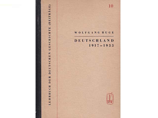 Lehrbuch der deutschen Geschichte (Beiträge). 11 Titel.  