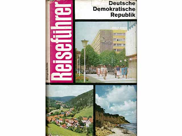 Büchersammlung "Reiseführer DDR/sozialistische Länder". 8 Titel. 