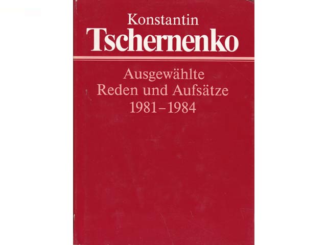 Ausgewählte Reden und Aufsätze 1981 - 1984