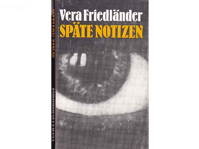 Konvolut „Vera Friedländer/Judentum“. 3 Titel. 