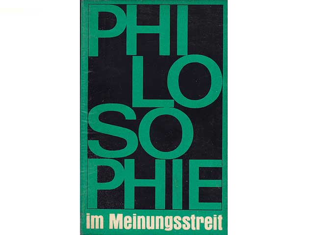 Konvolut „DDR/Philosophie“. 10 Titel. 