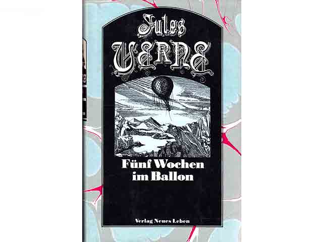 Büchersammlung "Jules Verne". 4 Titel. 