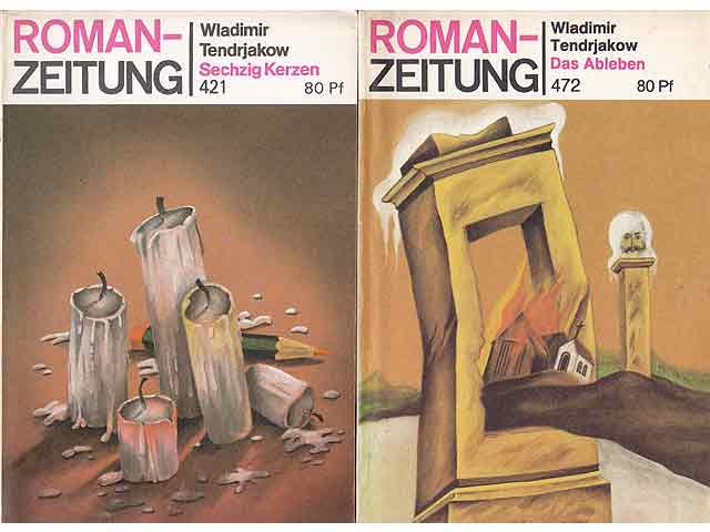 Sammlung „Roman-Zeitung II“. 8 Titel. 