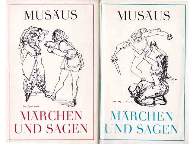 Märchen und Sagen. Band I und Band II. Mit Zeichnungen von Josef Hegenbarth. Hrsg. von Hans Marquardt. 2. Auflage