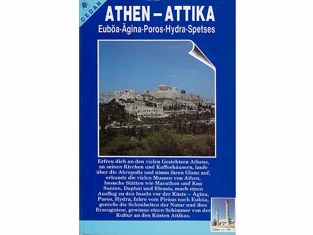 Athen-Attika, Euböa-Ägina-Poros-Hydra-Spetes. CEDAR-Reiseführer in Deutsch