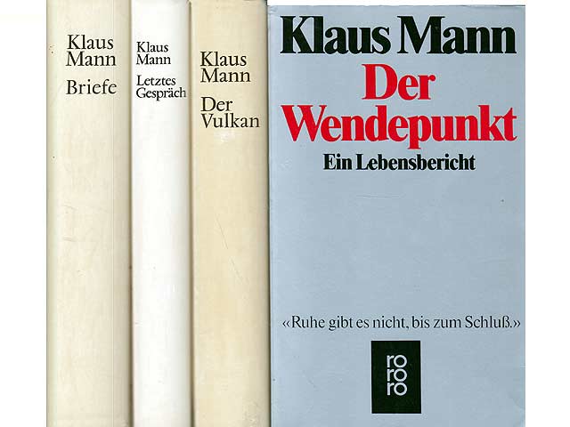 Konvolut „Klaus Mann“. 6 Titel. 