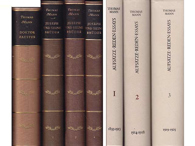 Büchersammlung „Thomas Mann“. 12 Titel. 