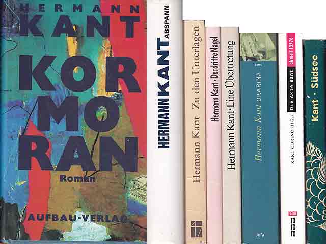 Büchersammlung „Hermann Kant“. 8 Titel. 