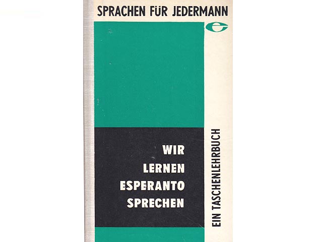 Büchersammlung „Sprachen erlernen. Esperanto“. 3 Titel. 