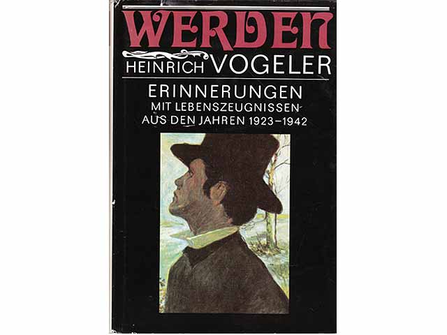 Büchersammlung "Heinrich Vogeler". 2 Titel. 