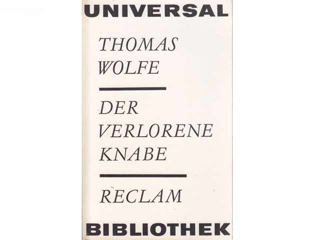 Büchersammlung "Thomas Wolfe". 6 Titel. 