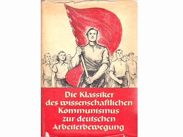 Büchersammlung "Marx, Engels, Lenin, Stalin zur Geschichte des deutschen Volkes und der deutschen Arbeiterbewegung". 4 Titel. 