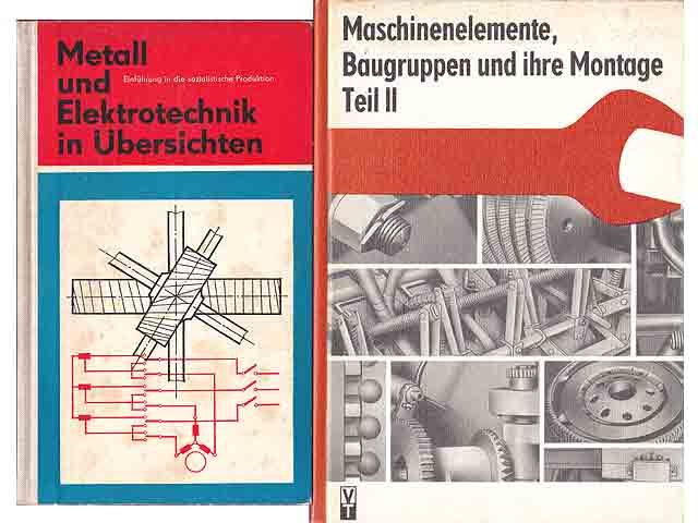 Büchersammlung „Maschinenbauberufe“. 5 Titel. 