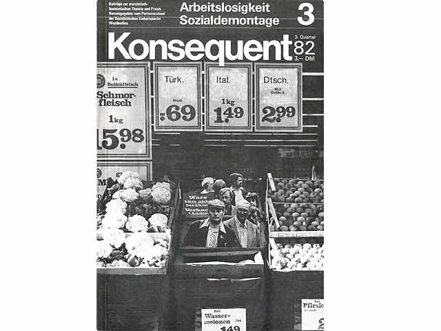 Sammlung „Konsequent. Zeitschrift. Hrsg. Parteivorstand SEW“. 3 Titel. 