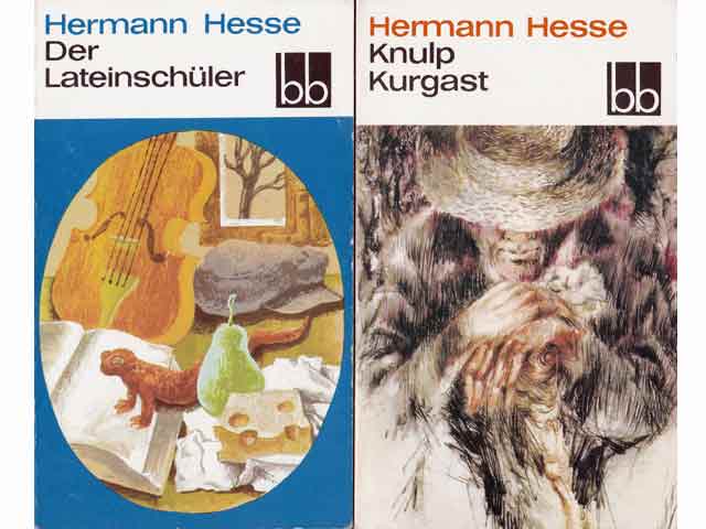 Taschenbuchsammlung "Hermann Hesse“". 4 Titel. 