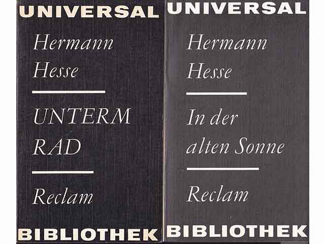 Taschenbuchsammlung "Hermann Hesse“". 4 Titel. 