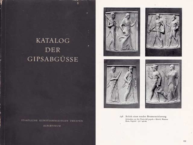 Katalog der Gipsabgüsse. Hrsg. Staatliche Kunstsammlungen Dresden. Albertinum