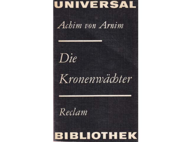 Büchersammlung "Achim von Arnim". 6 Titel. 