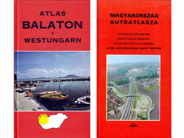 Büchersammlung "Reisen zum Balaton". 5 Titel. 