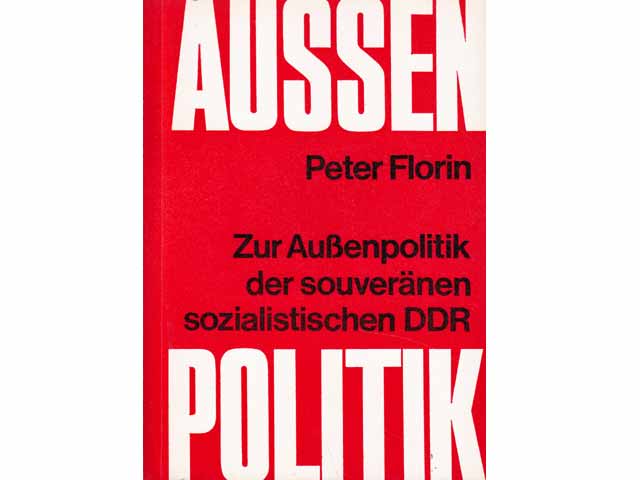 Broschüren-Sammlung "DDR/Außenpolitik Zeitraum 1960-1969". 3 Titel. 