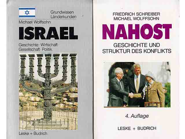 Konvolut "Israel, Nahost-Konflikt". 4 Titel. 