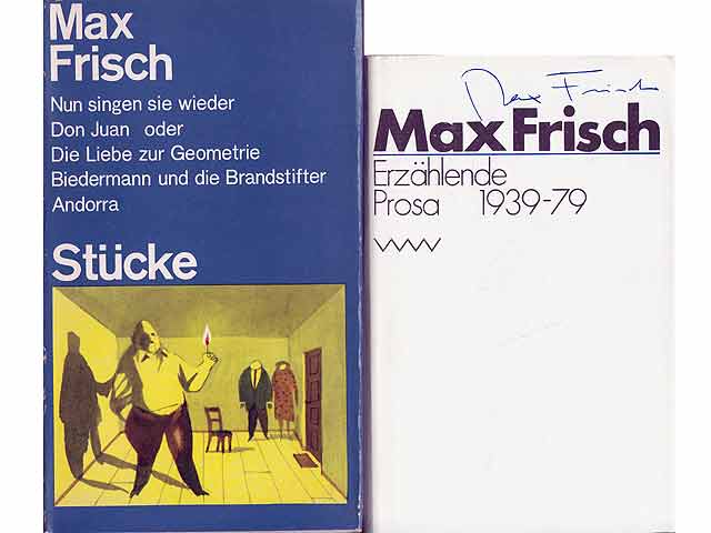 Konvolut "Max Frisch". 5 Titel. 