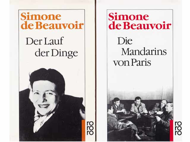 Büchersammlung "Simone de Beauvoir“. 7 Titel. 